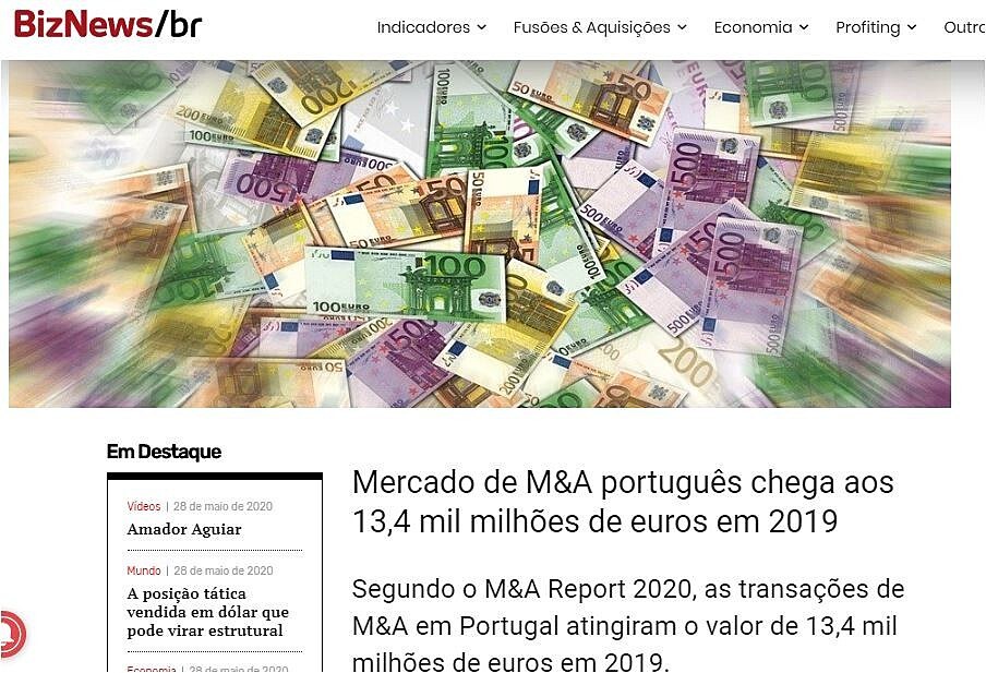 Mercado de M&A em Portugal cresce em nmero de transaes